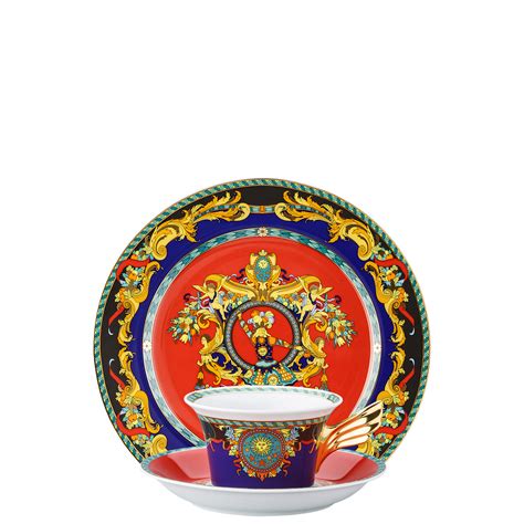 qyanto può valere il piatto re soleil di versace rosenthal|Piatto Rosenthal Versace Le Roi Soleil Piastra Pranzo 28 Cm.